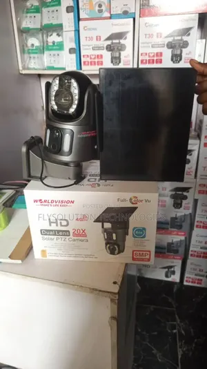 Worldvision 8mp 4g Dual Lens Solar PTZ Camera