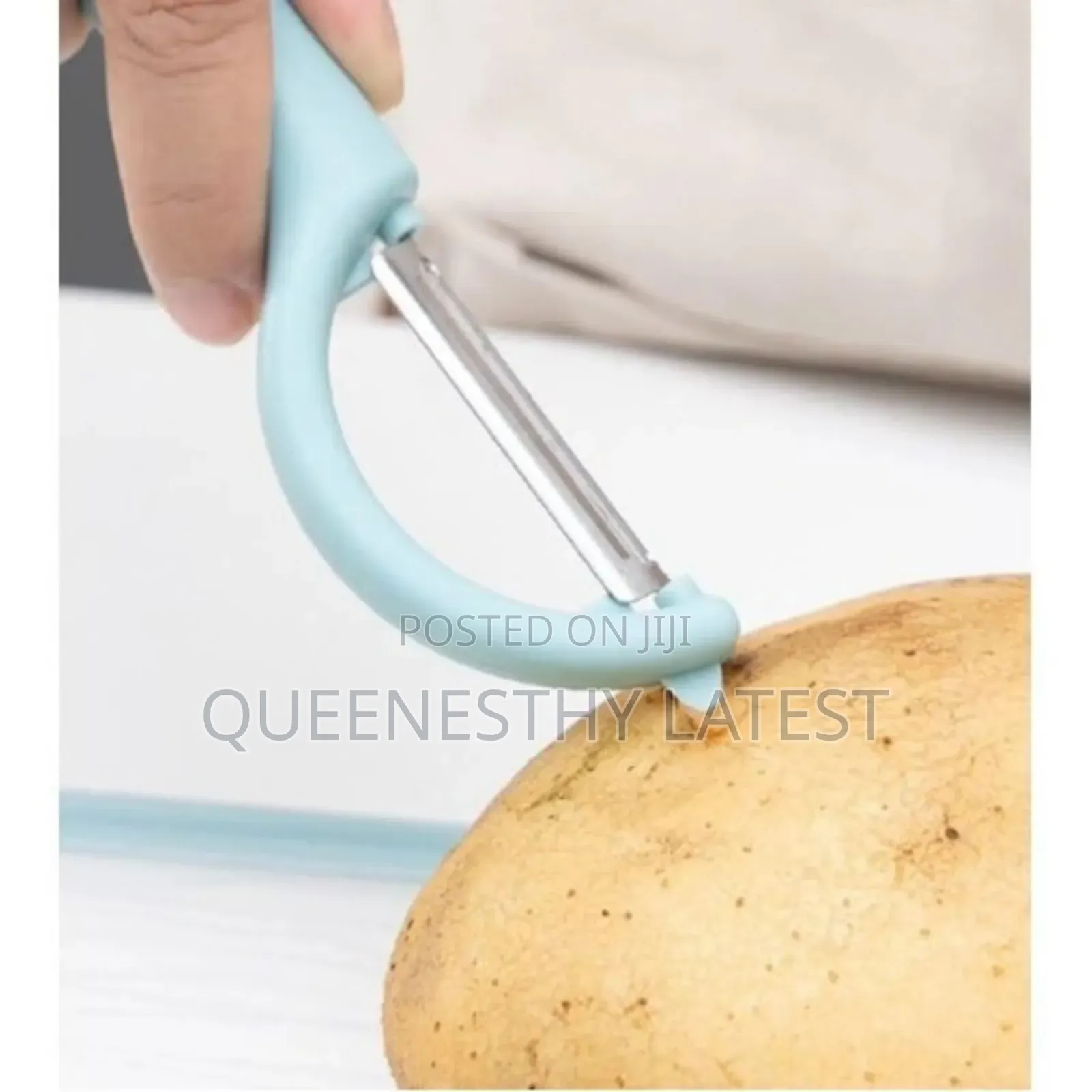 Premium Stainless Steel Peeler | Ultra-Sharp Fruit Veggie Trimmer