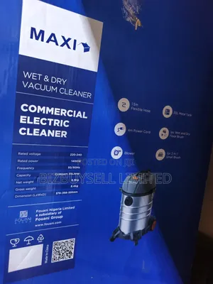 30 Liters Maxi Wet and Dry Vacuum Cleaner