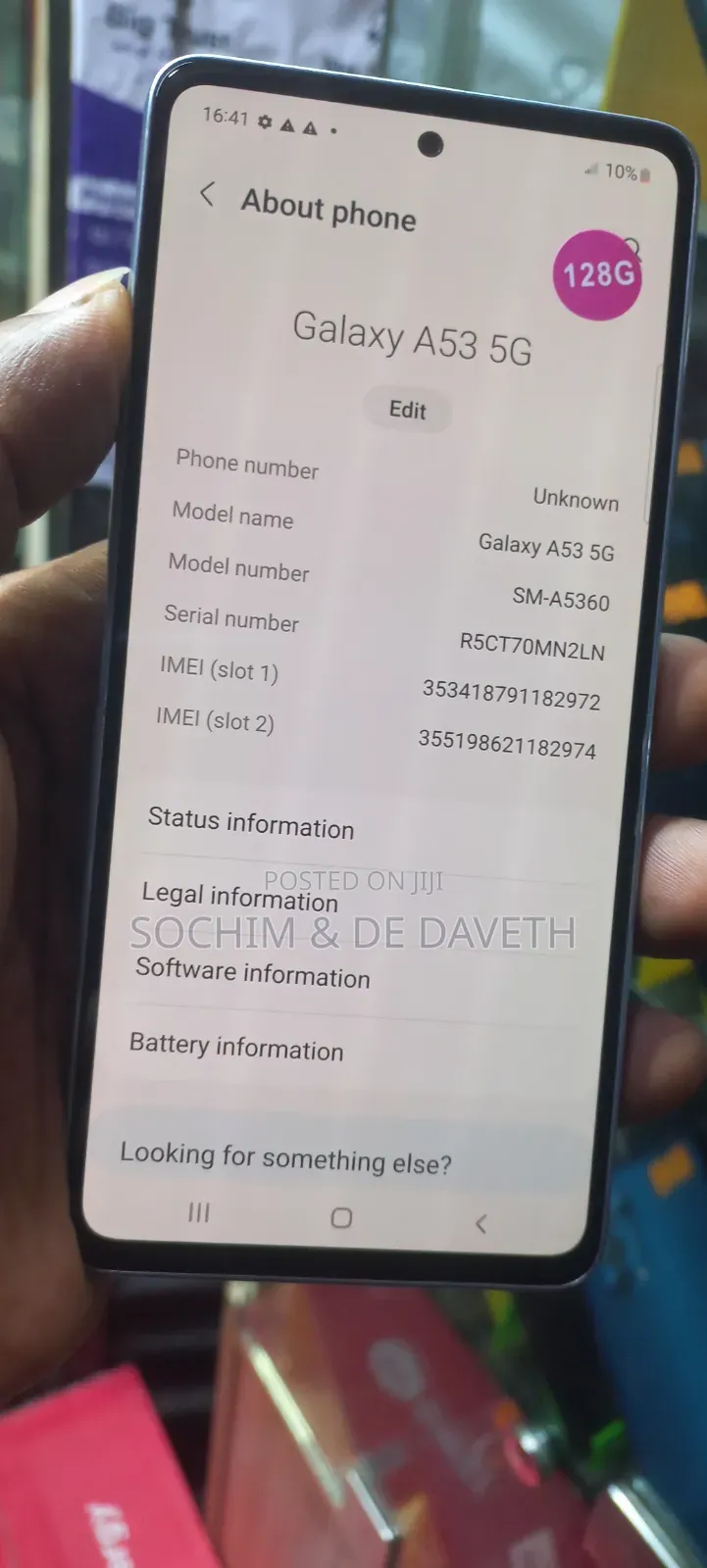 Samsung Galaxy A53 5G 128 GB