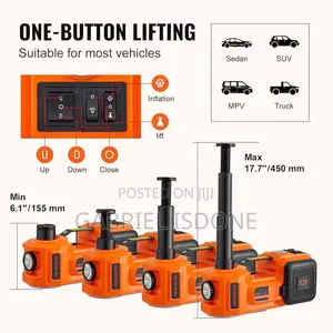 Vevor Electric Car Jack, 5 Ton/11023 LBS Hydraulic Jack Lift