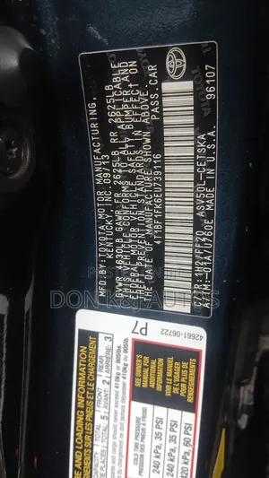 Toyota Camry SE 4dr Sedan (3.5L 6cyl 6A) 2014 Black