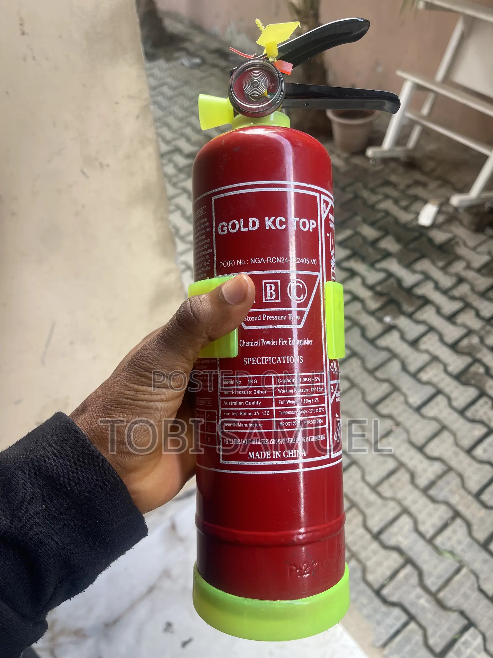 2kg Fire Extinguisher