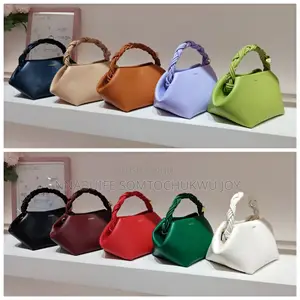 Luxury Braided Top-Handle Dumpling Bags - Elegant Crossbody Purse