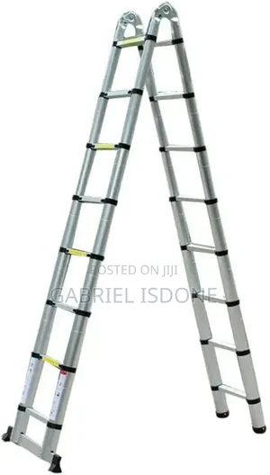 Ladders 5m, 2.5m + 2.5m Multifunction Folding Ladder