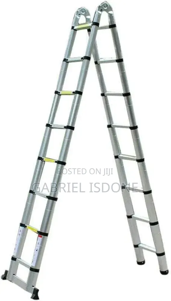 Ladders 5m, 2.5m + 2.5m Multifunction Folding Ladder