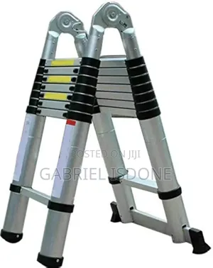 Ladders 5m, 2.5m + 2.5m Multifunction Folding Ladder
