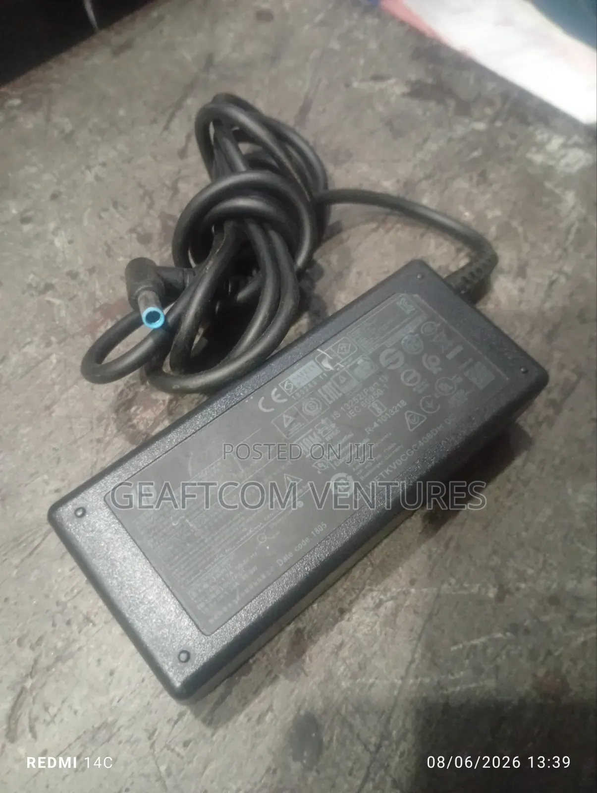 Hp 65w Blue Mouth Laptop Charger
