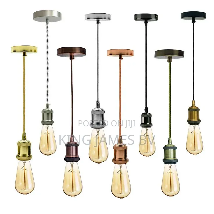 Vintage Rope Pendant Light