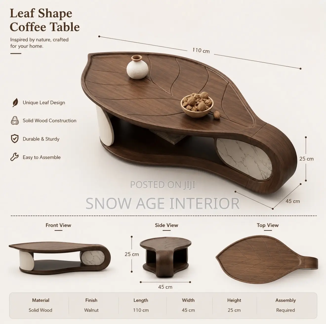 Leaf Coffee Table
