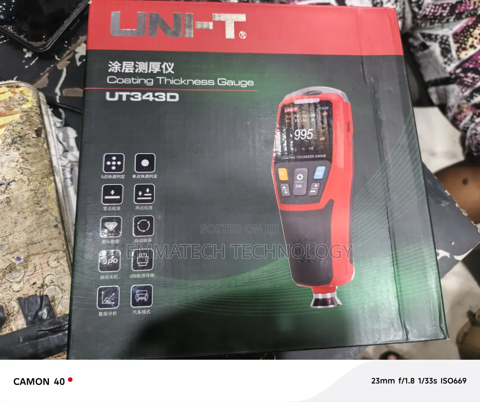 Ut3430 Coating Thickness Gauge