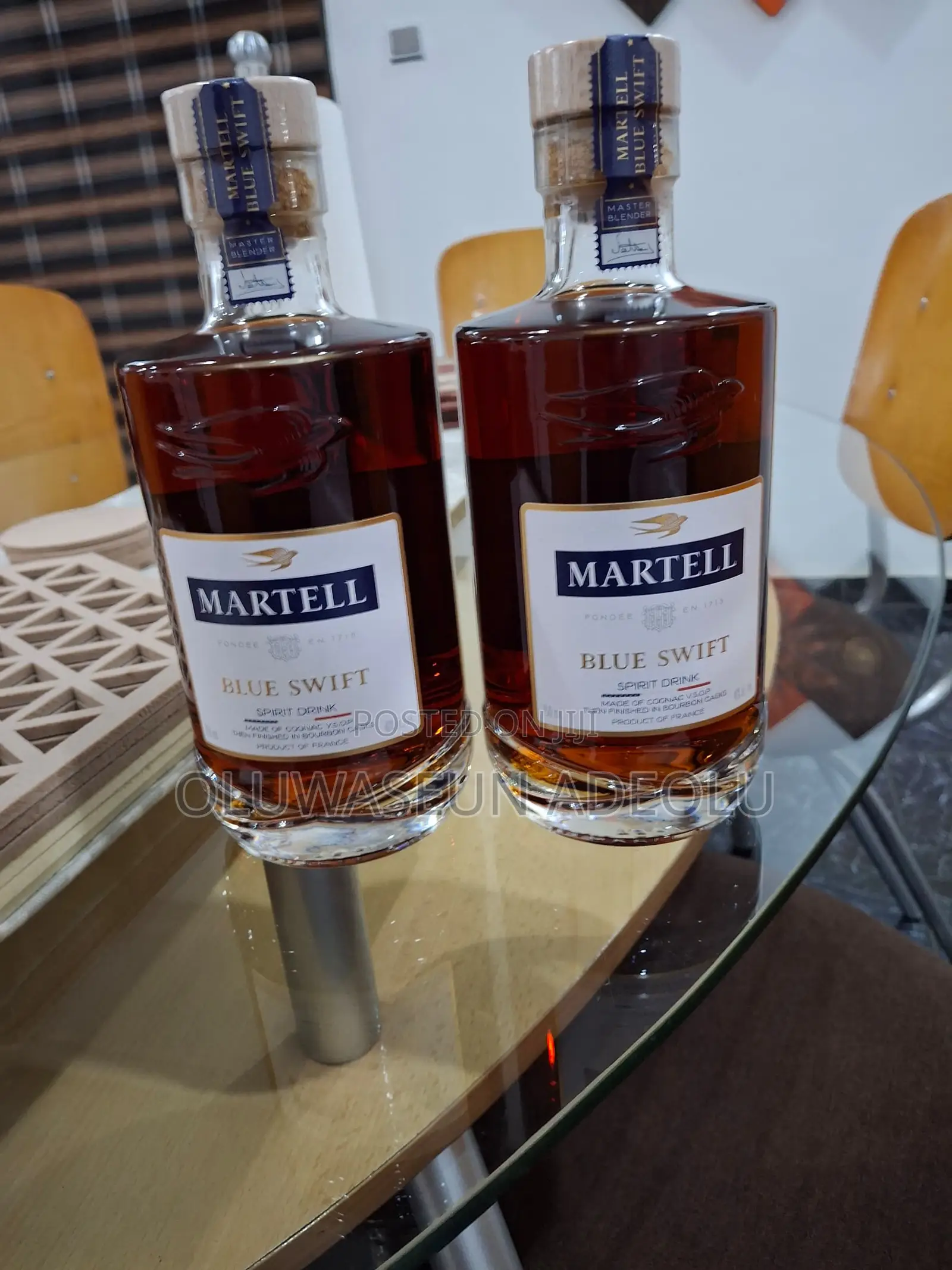 Authentic Martell Blue Swift 75cl - Unopened
