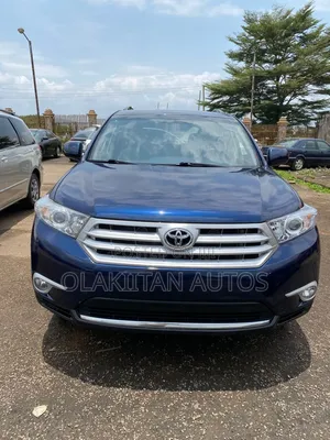 Toyota Highlander 2013 Blue