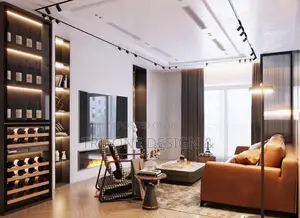 Modern Luxury Lounge Interior Design + 3d Visualization Animation