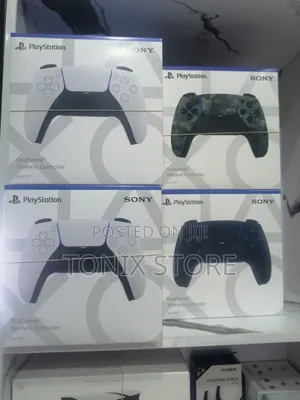 Sony Ps5 Dualsense Wireless Controller Pad - Black/White