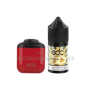 Micool Pod Refillable Vape Kit + Edc Premium 30ml E-Liquid Combo Pack