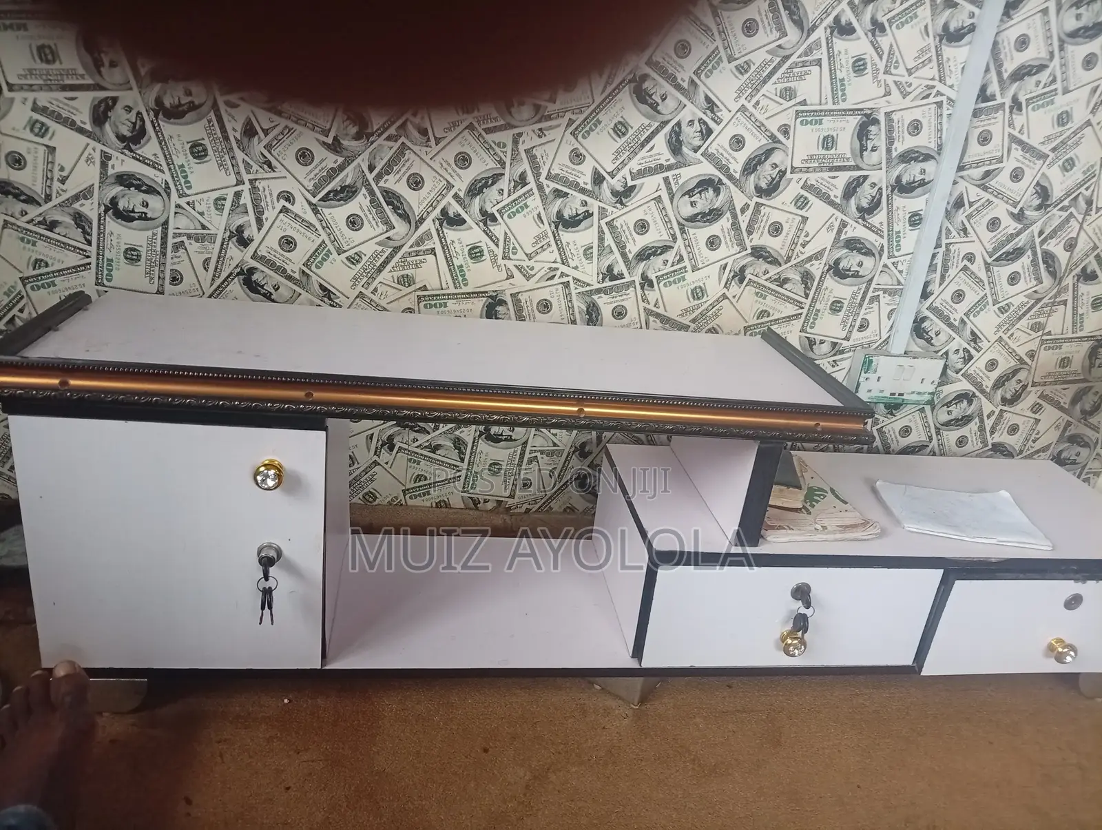 White Tv Shelf