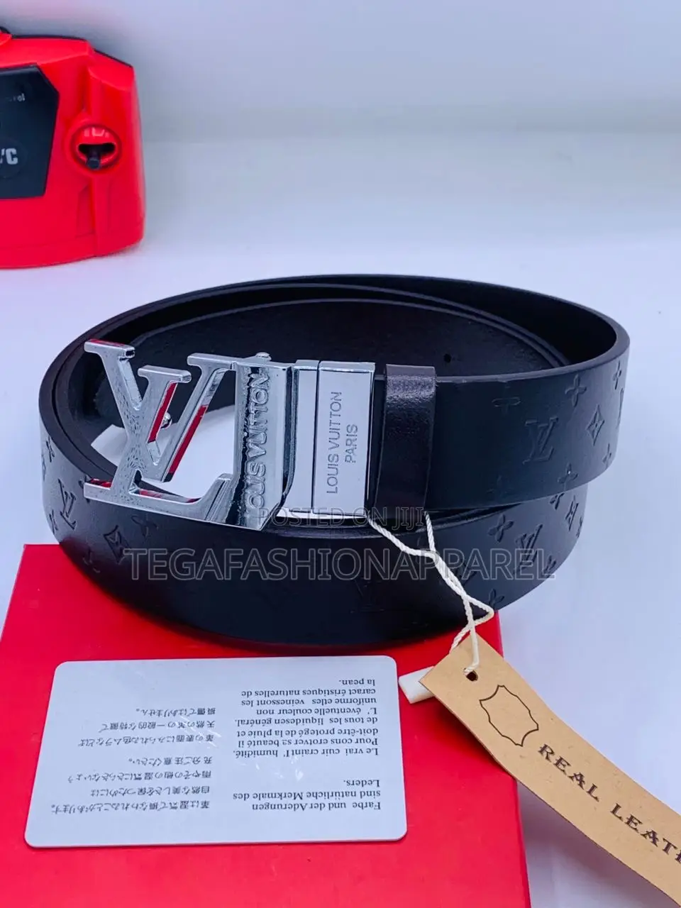 Louis Vuitton Original Leather Belts