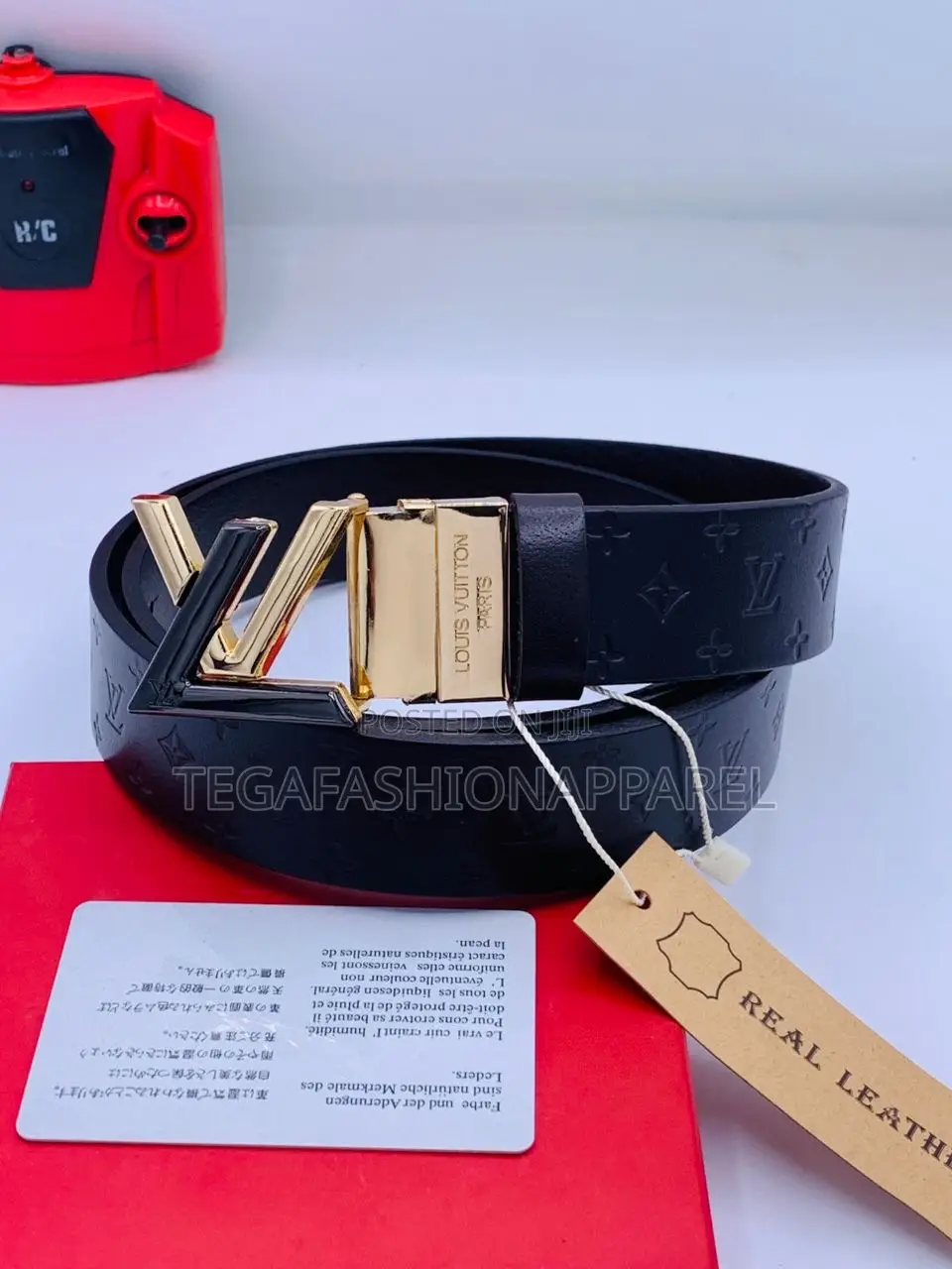 Louis Vuitton Original Leather Belts
