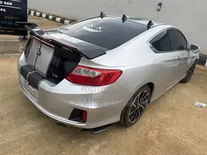 Honda Accord EX-L V-6 2dr Coupe w/Navigation (3.5L 6cyl 6M) 2014 Silver