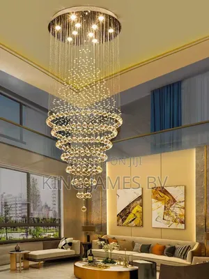 Raining Crystal Chandelier Light