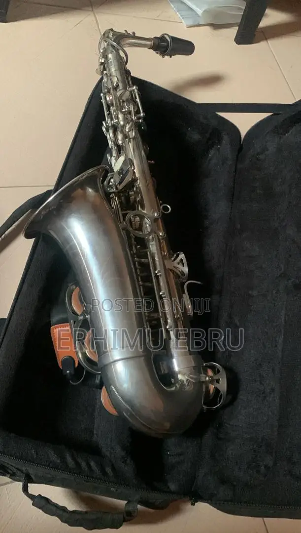 Yamaha Silver Saxophone