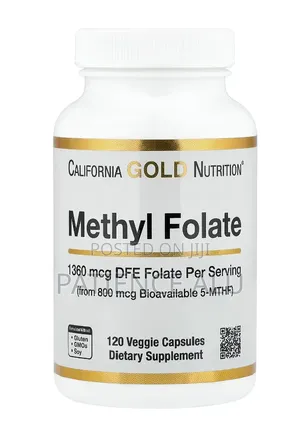Methyl Folate , 120 Veggie Capsules