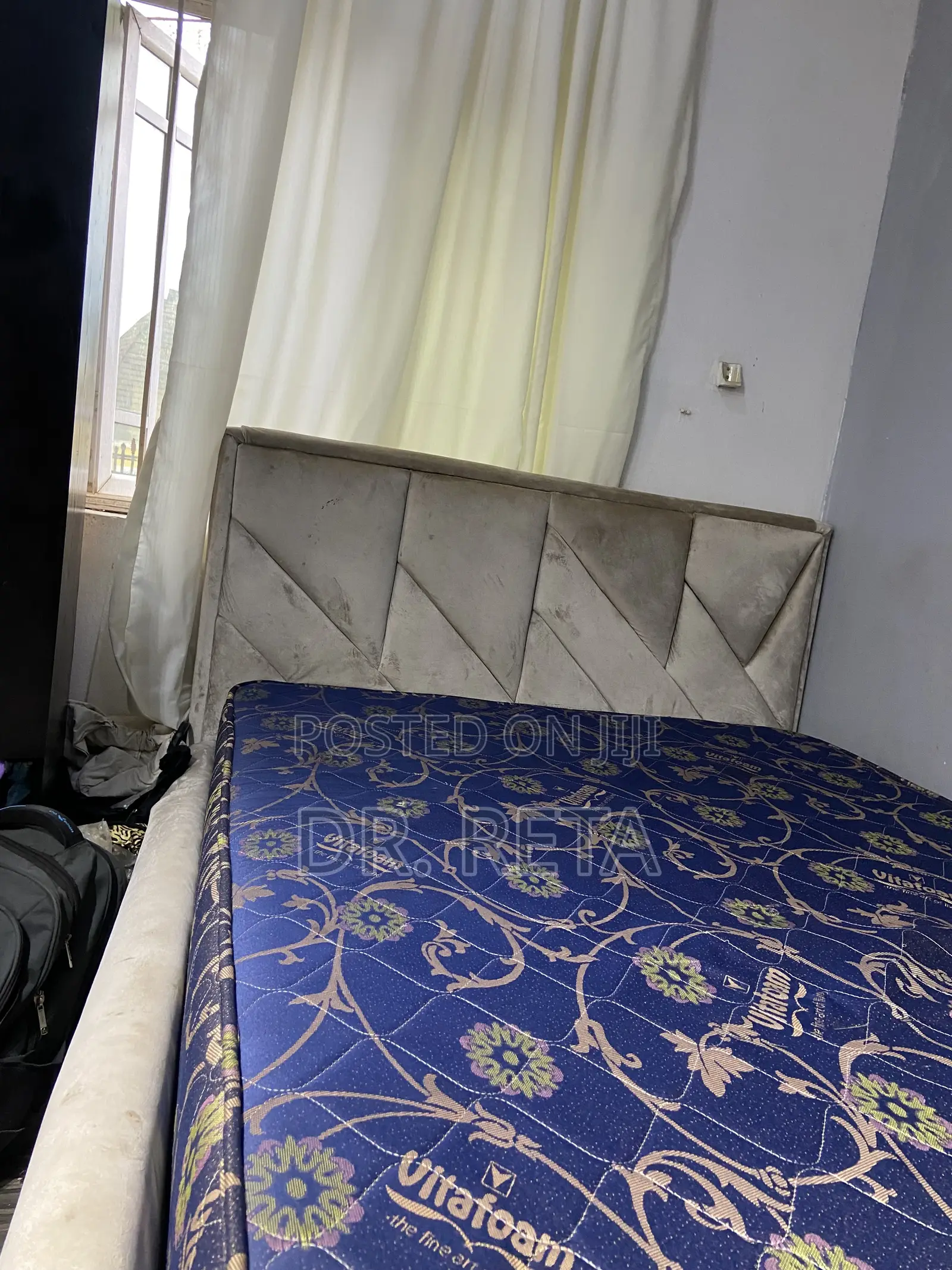 Bed Frame and Mattress