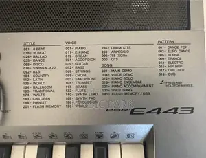 Yamaha PSR-E443 for Sale Available at Music Park Nigeria