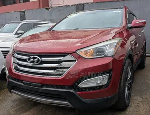 Hyundai Santa Fe 2014 Red