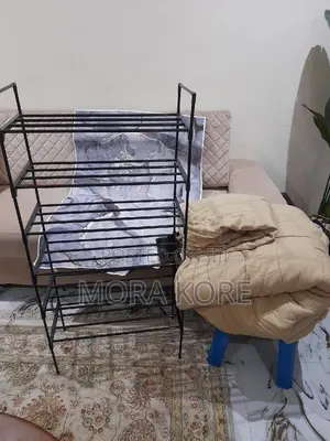 Shoe Rack,Small Rug and Duvet With Bedsheet and Pillow Cases