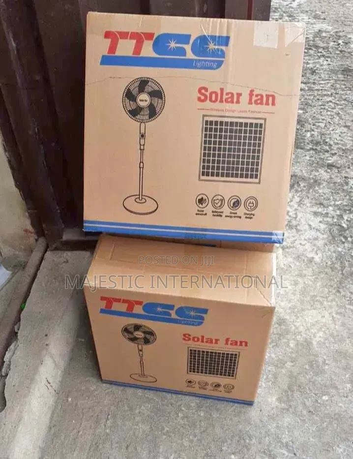 Solar Standing Fan