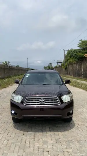 Toyota Highlander Limited 2008 Burgundy