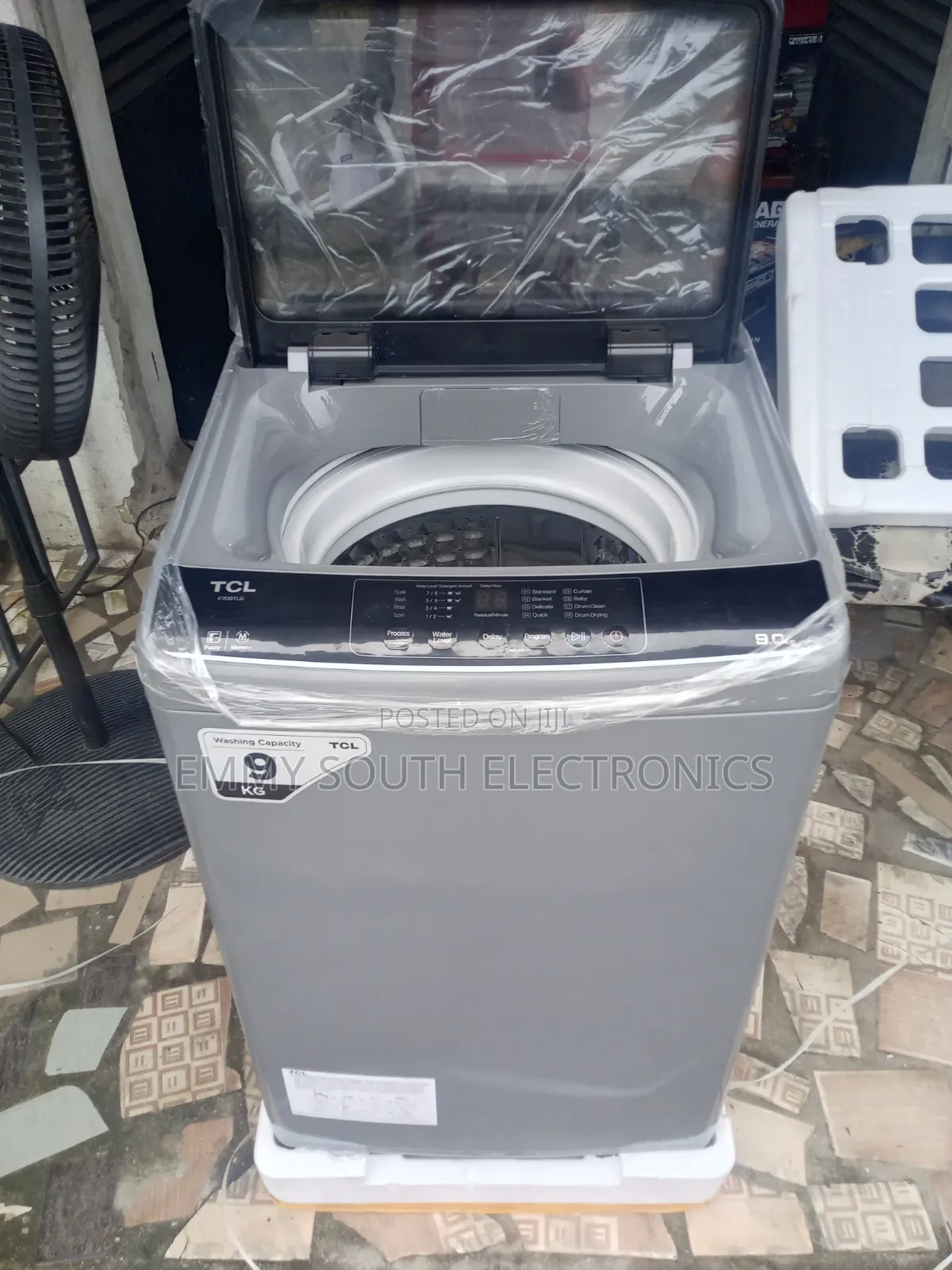 T C L Automatic Top Loader Washing/Spin Machine (400 Watts ) 9kg