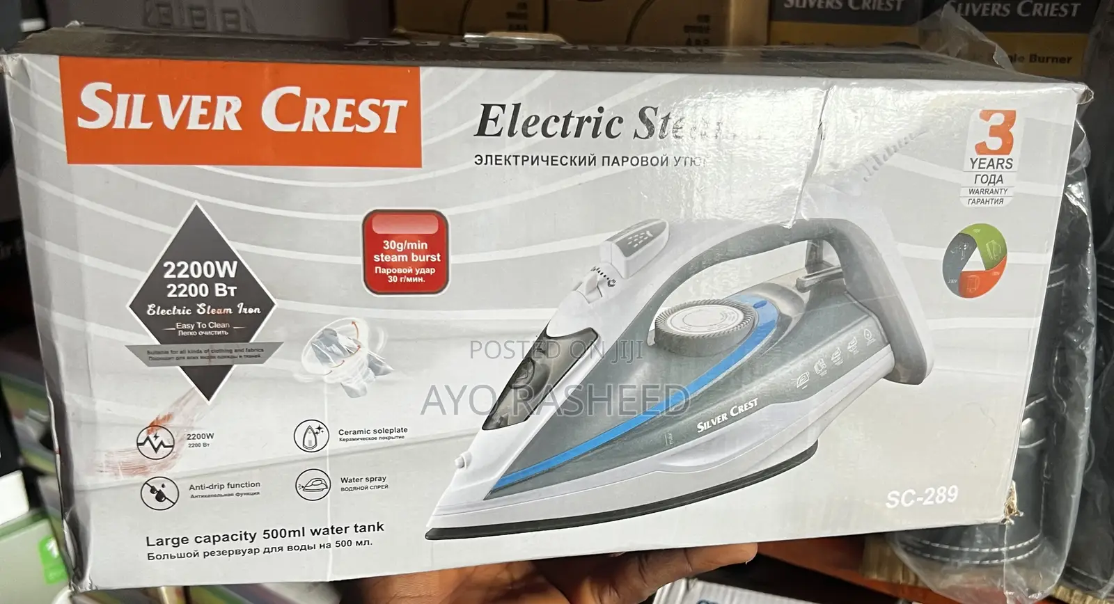 Electric Steam Iron
