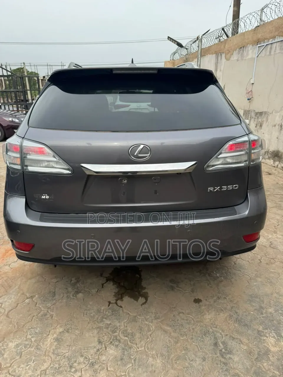 Lexus RX 2012 Red