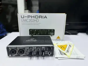 Behringer U-Phoria Umc202hd Audio Interface (Tokunbo)