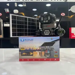 12mp Triple Lens Solar PTZ Camera (V380 App)