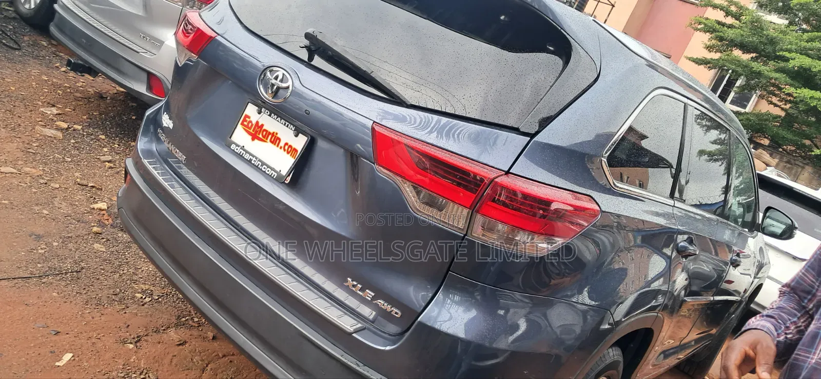 Toyota Highlander 2017 Blue