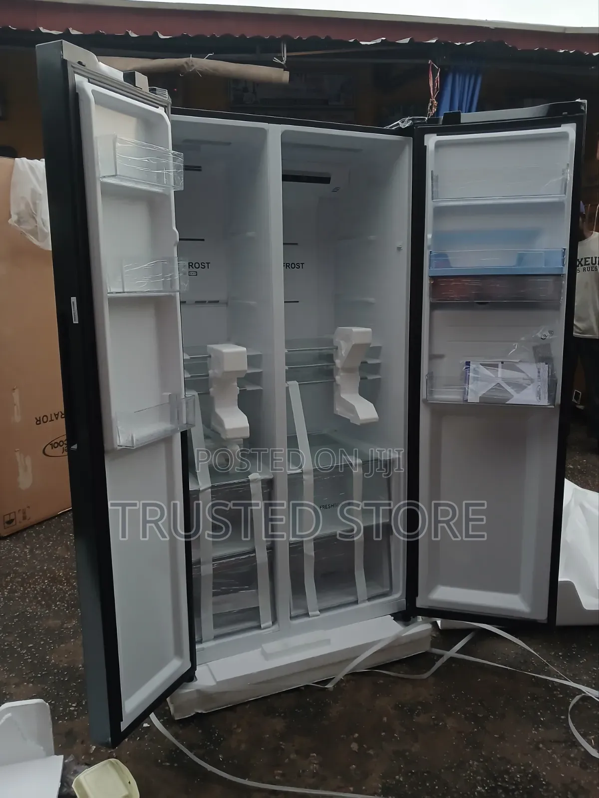 Haier Thermocool Inverter Side by Side Wit Dispenser Refrigerator