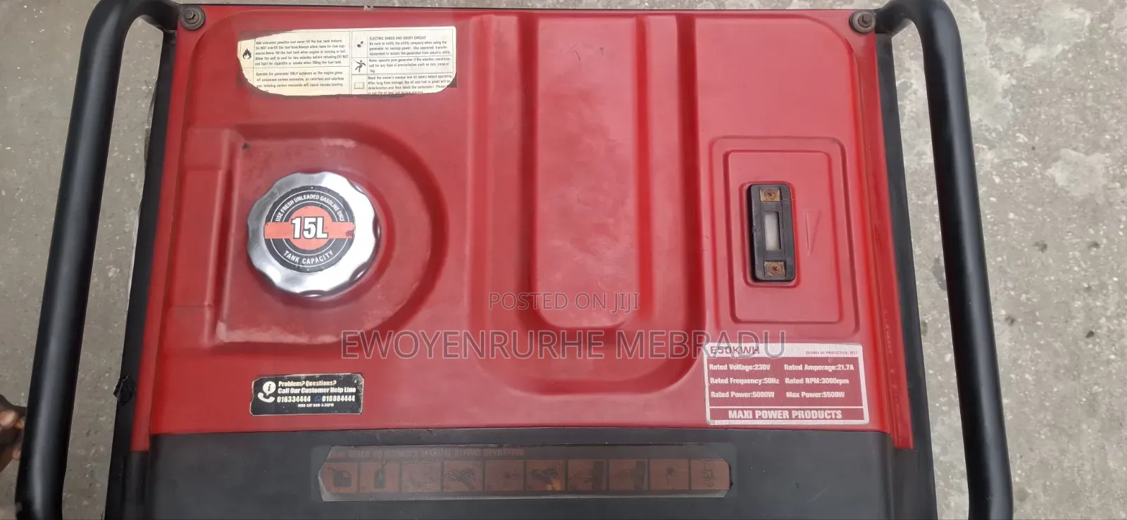 Maxi Portable Generator E50kwh
