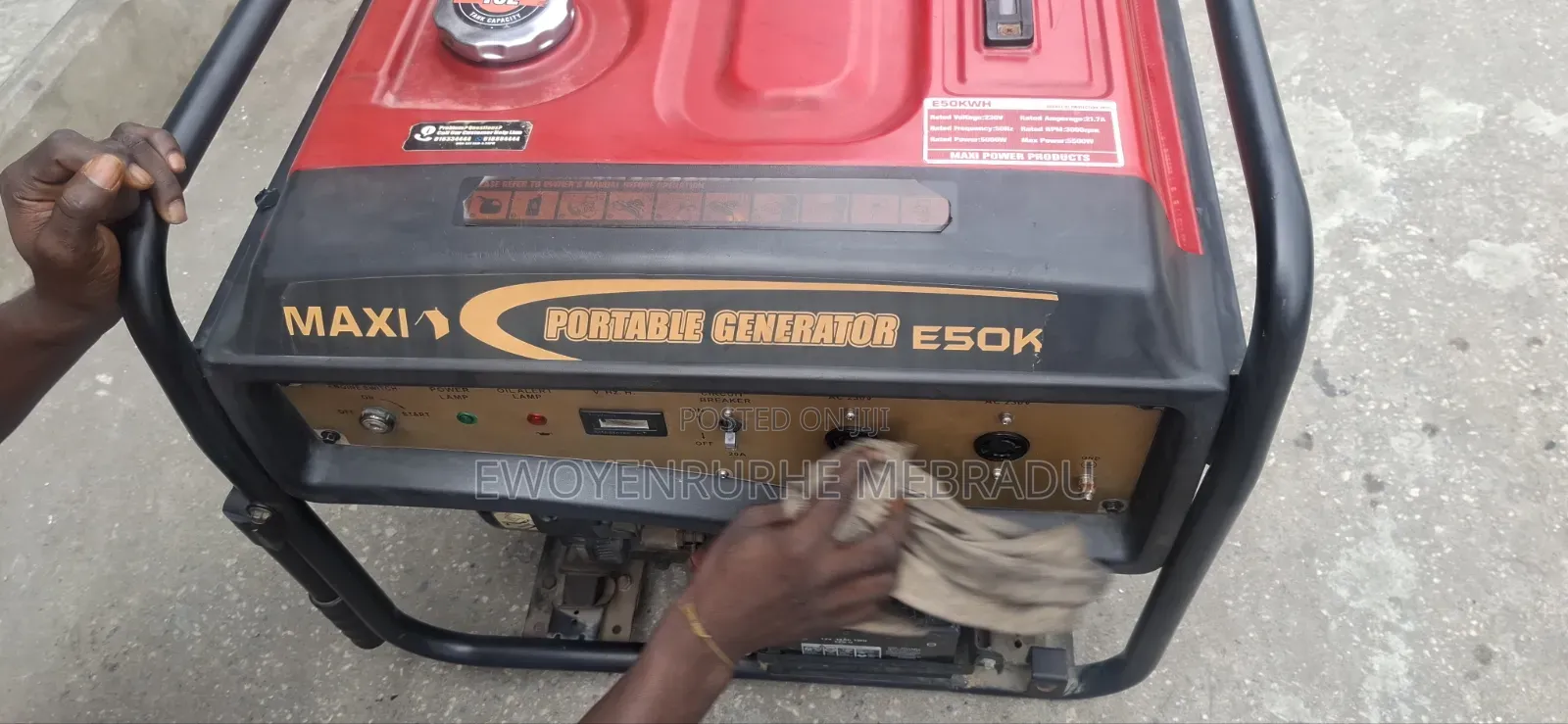 Maxi Portable Generator E50kwh