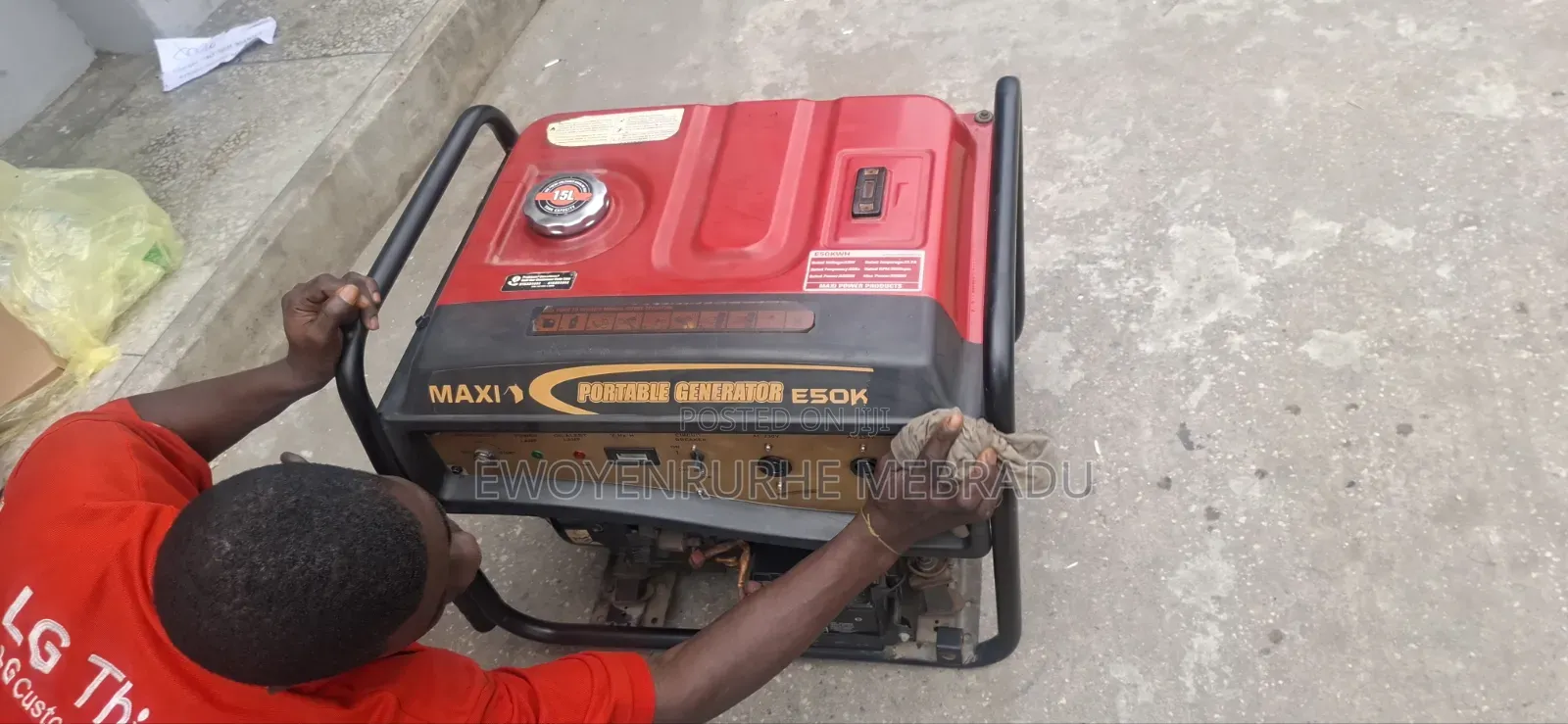 Maxi Portable Generator E50kwh