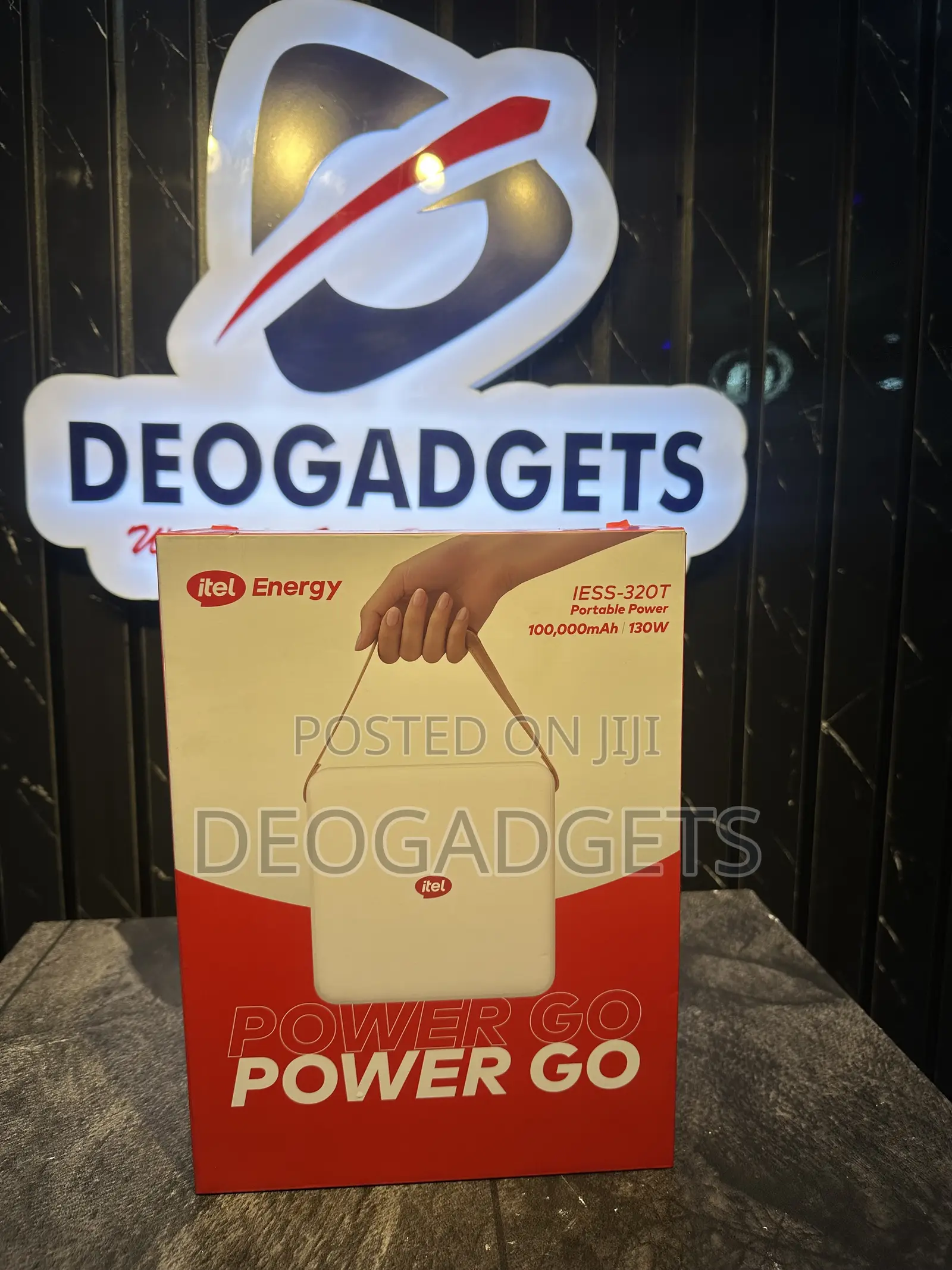 100,000mah, 130w Itel Powergo