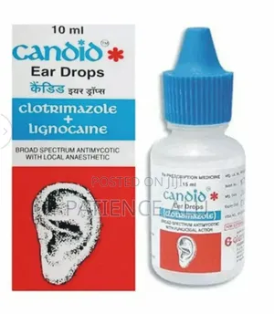Ear Drop( Lidocaine And Clotrimazole)Fungal Infections In Ear 10ml
