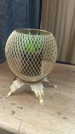 Iron Ceramic Table Flower Vase Available as Seen