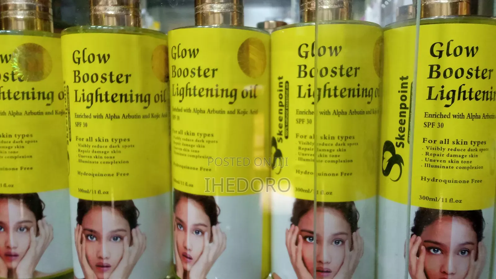 Booster Lighting Body Oil