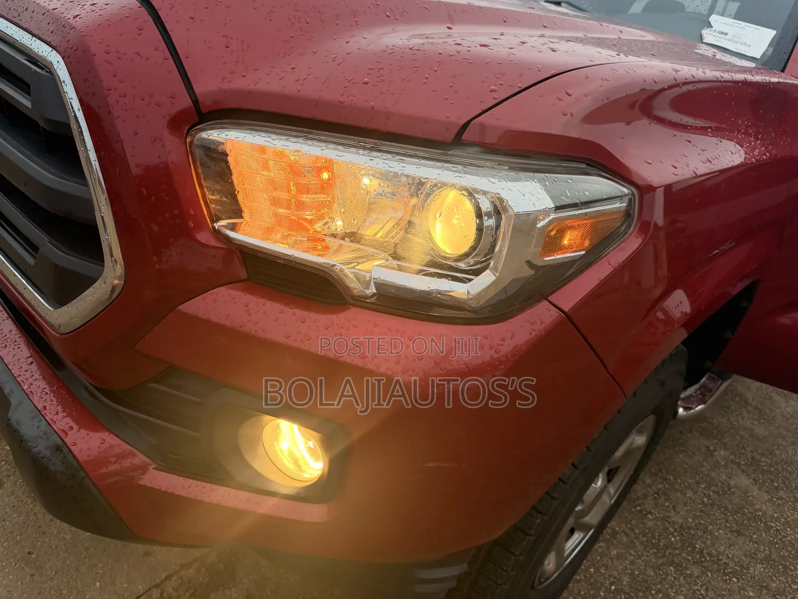 Toyota Tacoma SR5 2017 Red