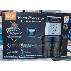 Raf Multi-Purpose /8 L Food Processor and Yam Pounder-1600w