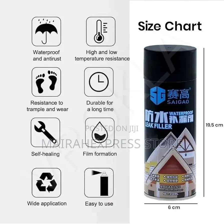 Leak Proof Sealer Spray - (450ml) Hmk